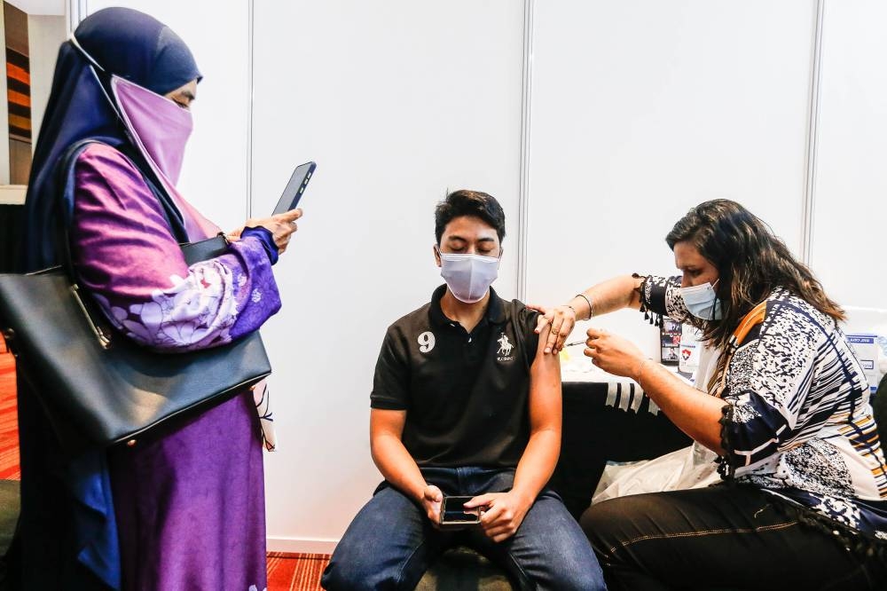 诺希山指出，给予5至11岁儿童的疫苗剂量会比12岁以上接种者的剂量低。-Sayuti Zainudin-