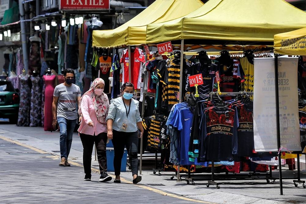 数据显示，我国迄今累计278万8860宗确诊病例。-Ahmad Zamzahuri摄-