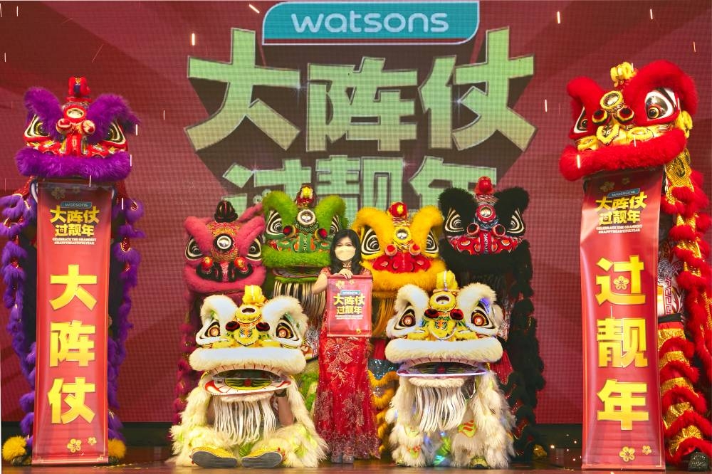 Watsons董事经理罗宝霞希望大家一同参与这场活动,让今年的农历新年庆祝活动变得比以往更盛大。-Watsons供图-
