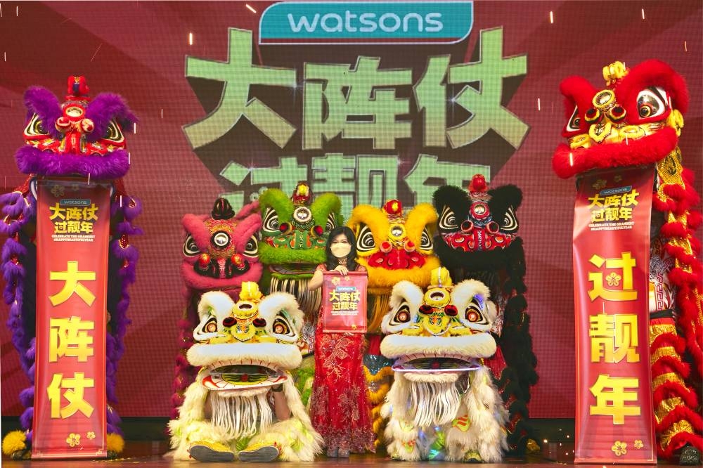 Watsons董事经理罗宝霞希望大家一同参与这场活动，让今年的农历新年庆祝活动变得比以往更盛大。-Watsons供图-