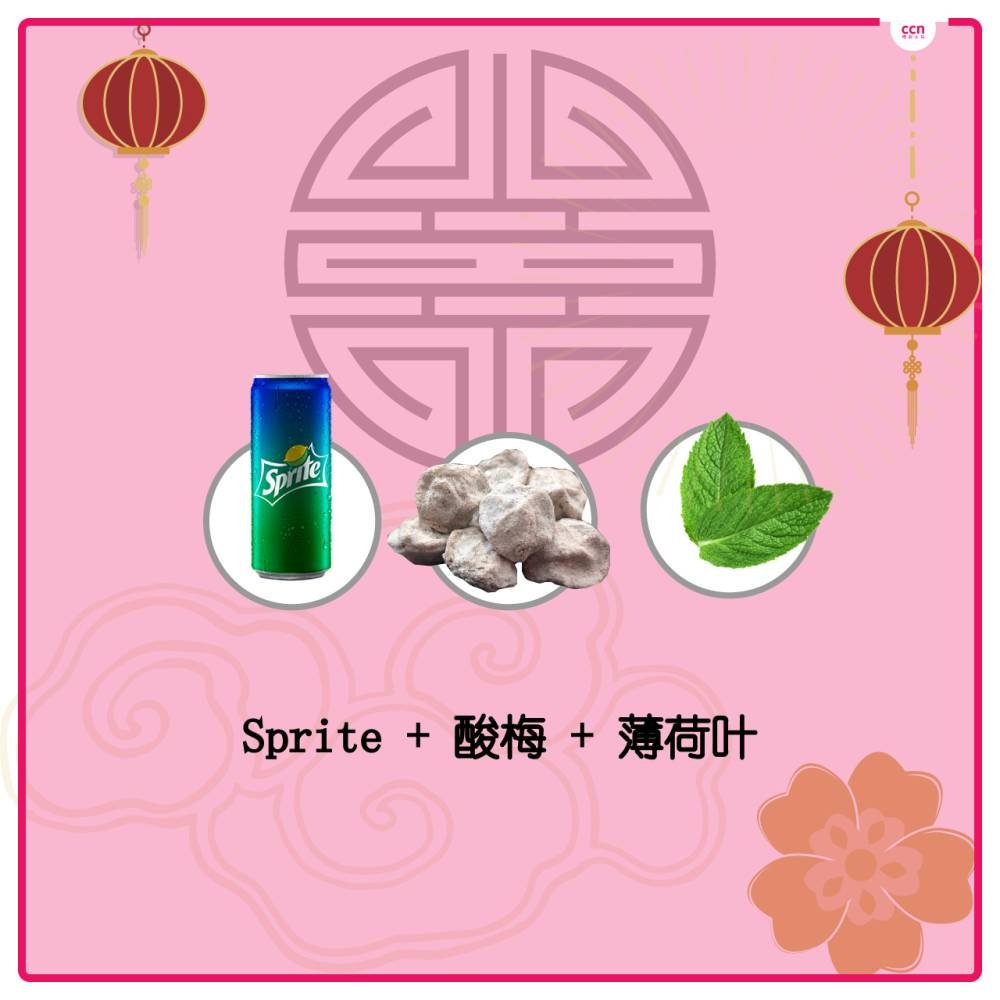 Sprite + 酸梅 + 薄荷叶   -精彩大马制图-