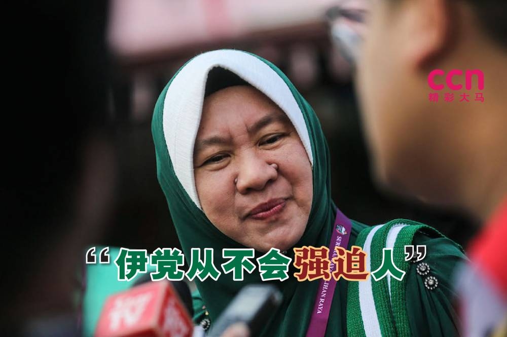 哈丽玛说，伊斯兰从不会强迫人们遵从穆斯林的生活方式。-Hari Anggara摄-