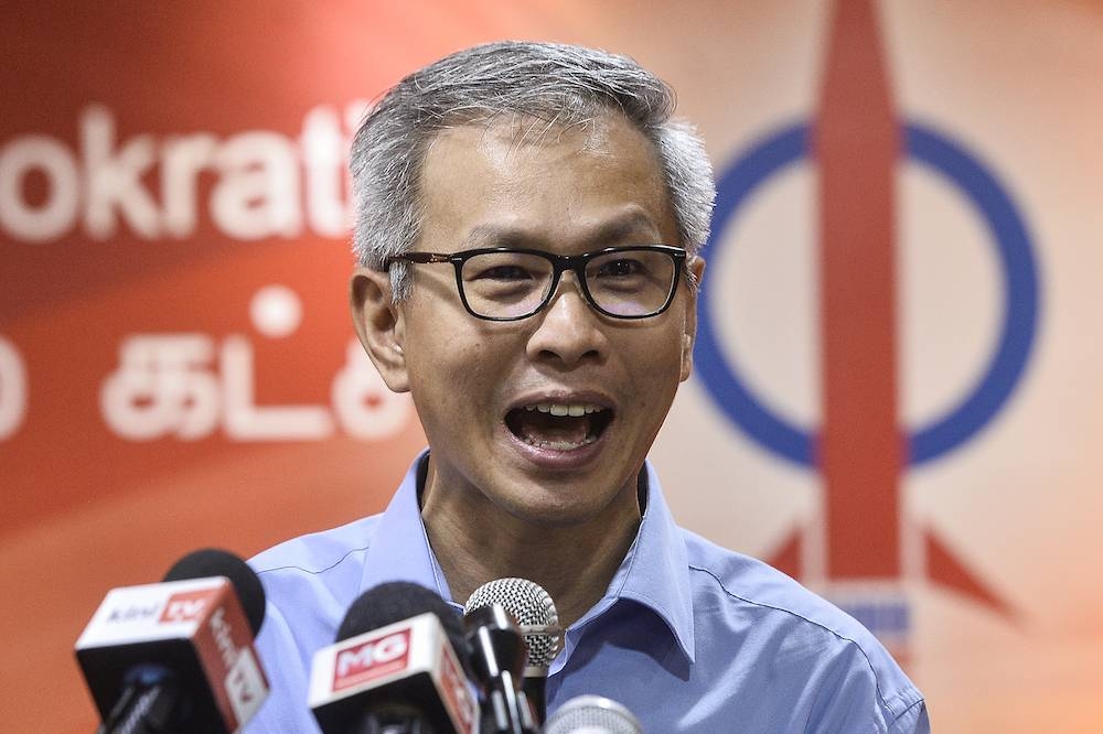 潘俭伟表示，他不接受以受委的方式，重返中委会。-Miera Zulyana摄-