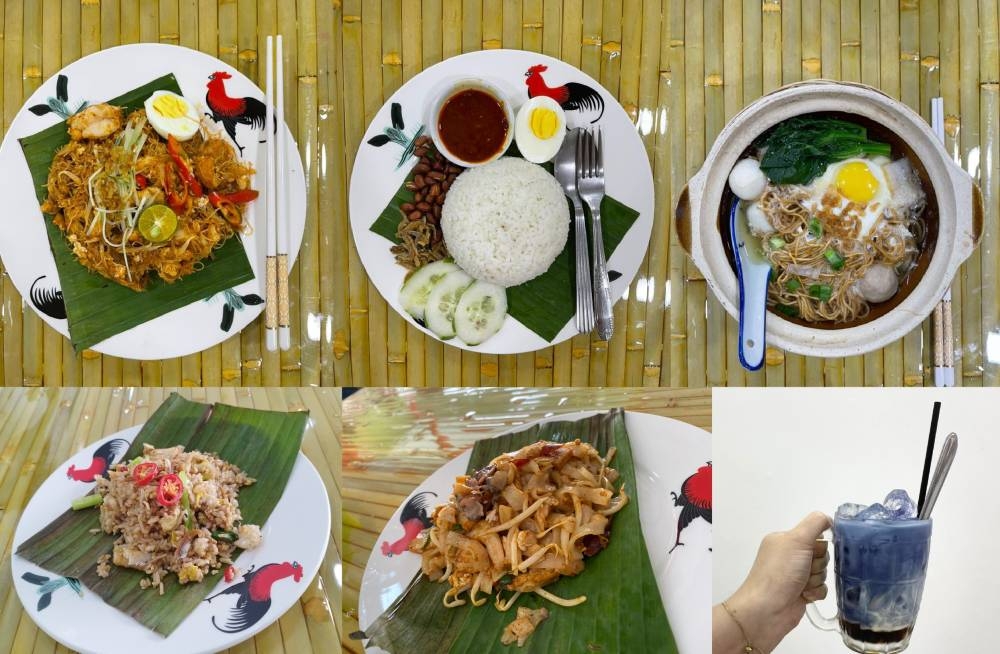 锅气十足的槟城炒粿条、瓦煲伊面、Nyonya Mee Pedas也只需4令吉而已。-山村餐厅供图-