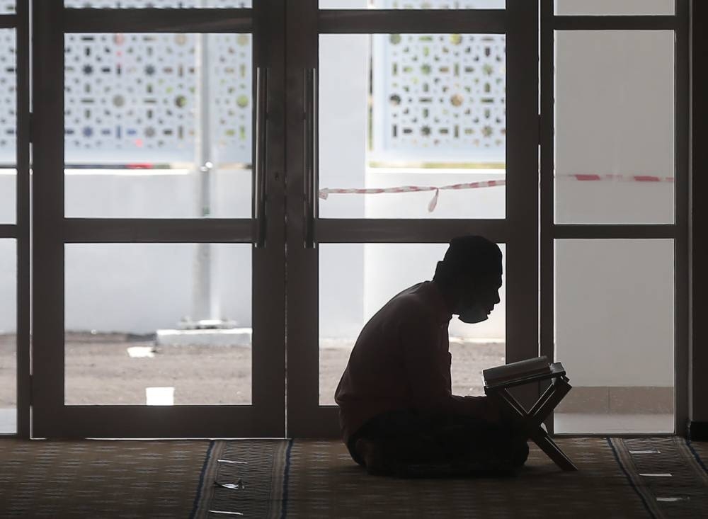 赛丹尼亚宣布，全国穆斯林自4月3日（星期日）日起进入斋戒月。-Farhan Najib摄-