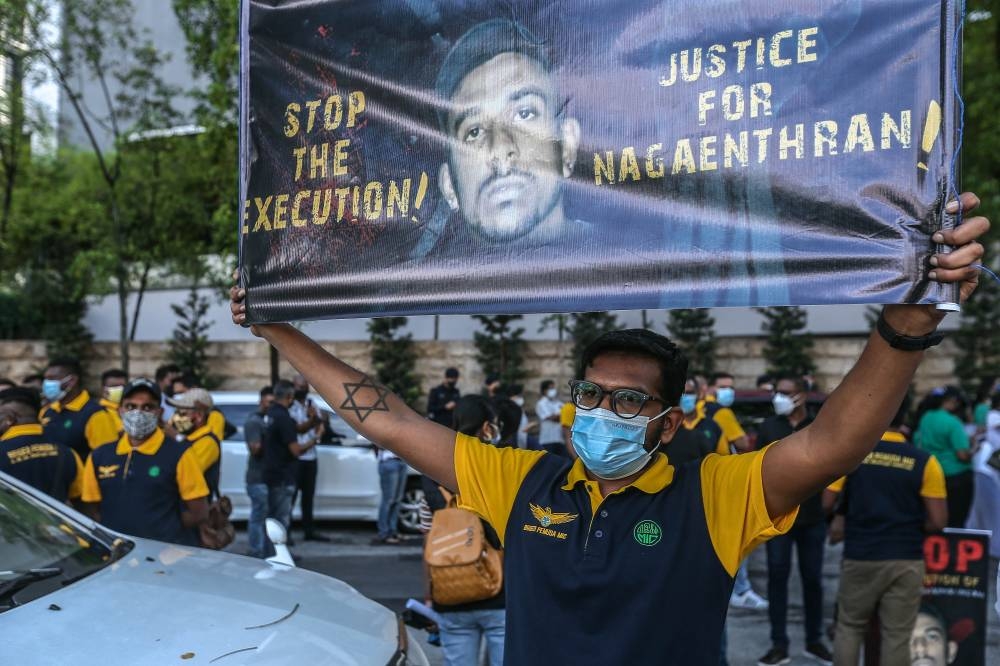 纳嘉恩德兰将按照原定裁决，于明日（27日）问吊。-Hari Anggara摄-