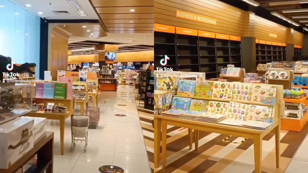 -截图自Times Bookstores Malaysia脸书视频/精彩大马-
