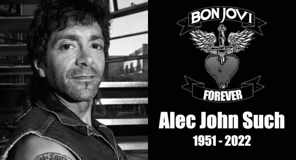 琼邦乔维在推特发文哀悼艾力克约翰萨奇（左图）。-图摘自推特@BonJovi/@ThatEricAlper/精彩大马制图-