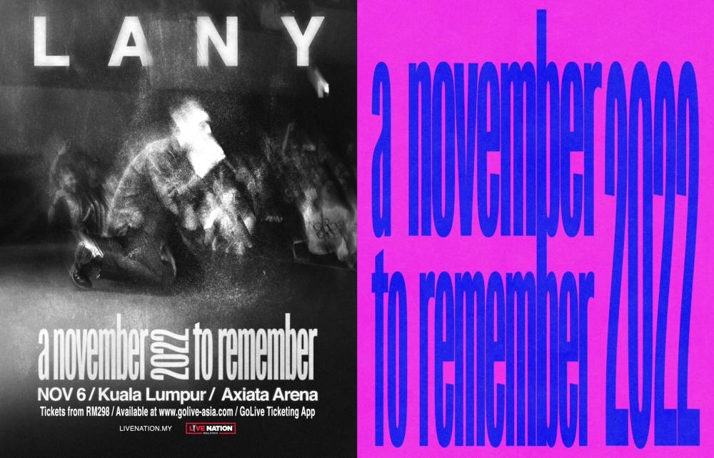 LANY《a november to remember》（大马场）将在11月6日（星期日），在吉隆坡亚通体育馆盛大举行。-图摘自推特@thisisLANY/精彩大马制图-