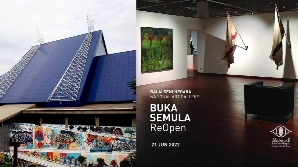 好消息！国家艺术中心（National Art Gallery/Balai Seni Negara）即日起重新开放。-图摘自国家艺术中心脸书/精彩大马制图-