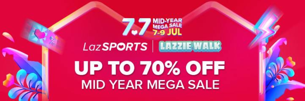 爱运动的Lazada用户可以查看LazSports分类,并以更优惠的价格购买运动相关产品。-Lazada提供-
