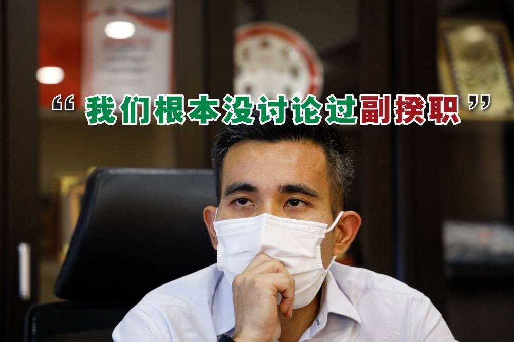 沙里尔指出，巫统从未与国盟政党包括伊党，讨论过任命副首相的事宜。-Firdaus Latif摄-