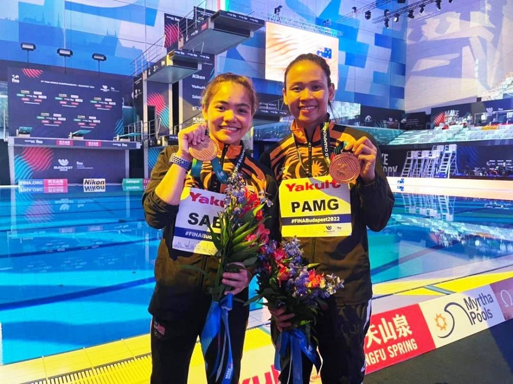 征战布达佩斯世锦赛前不设任何奖牌目标的大马跳水队，却带回了两枚铜牌，让人对于他们即将在伯明翰共运会的表现寄予厚望。-摘自Team Malaysia推特-