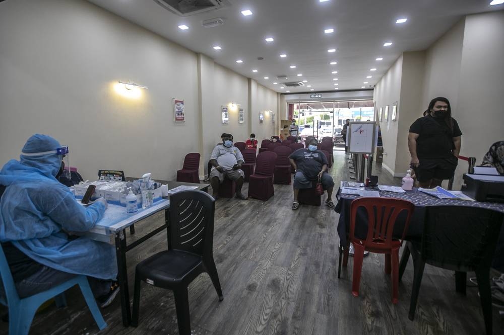 我国再通报2728宗新冠病毒确诊病例。-Hari Anggara摄-