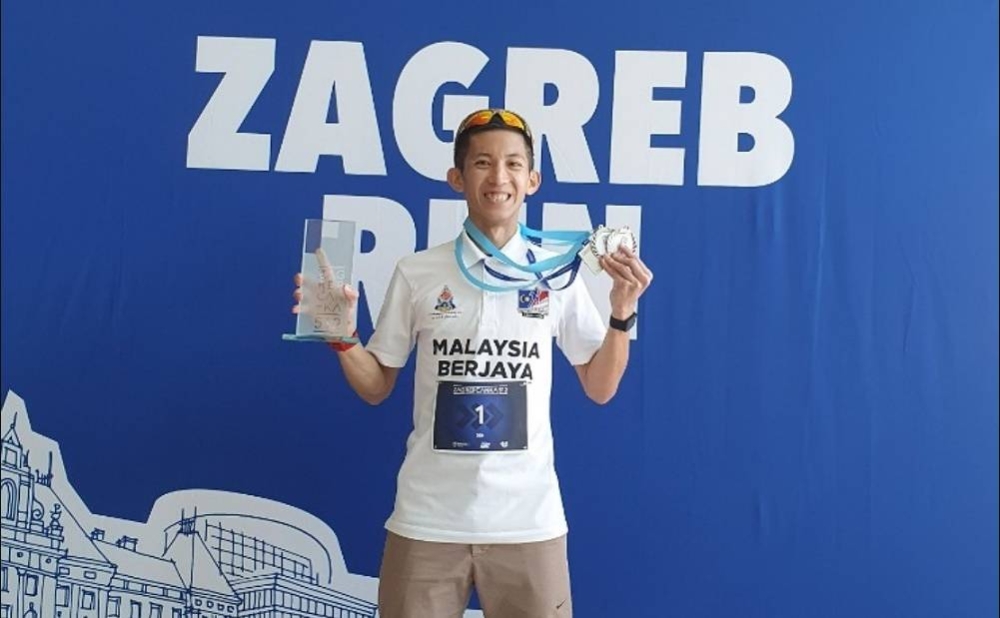 这是苏为庆继德国科隆高塔竞速赛打破赛会纪录夺冠后，他在欧洲赛事拿下的第二冠。-摘自苏为庆Instagram-