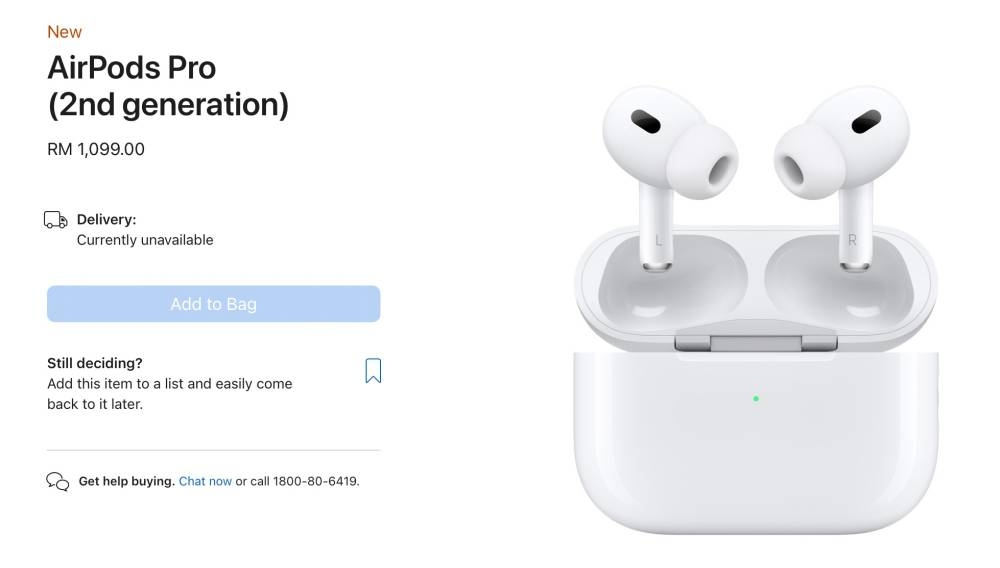 价格与前代相同！AirPods Pro 2性能大提升| 追新| 精彩大马