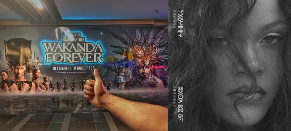 蕾哈娜（Rihanna）演唱《黑豹2：瓦干达万岁》主题曲《Lift Me Up》。-图摘自TGV脸书/精彩大马-