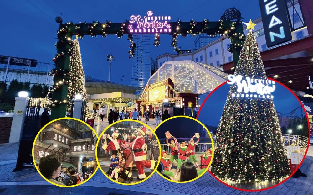 云顶世界将从12月起开放云顶冬季乐园，除了精彩表演和美食，自由大道还会定时下雪！-庄礼文摄-