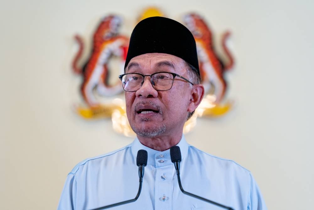 安华期待与泰国首相巴育合作，进一步推进马泰之间深厚及长久的双边关系。-图源Sadiq Asyraf/Prime Minister’s Office of Malaysia-