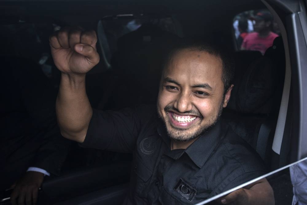 法哈斯于昨日正式取代陈永钦，受委为7-11控股主席。-Shafwan Zaidon摄-