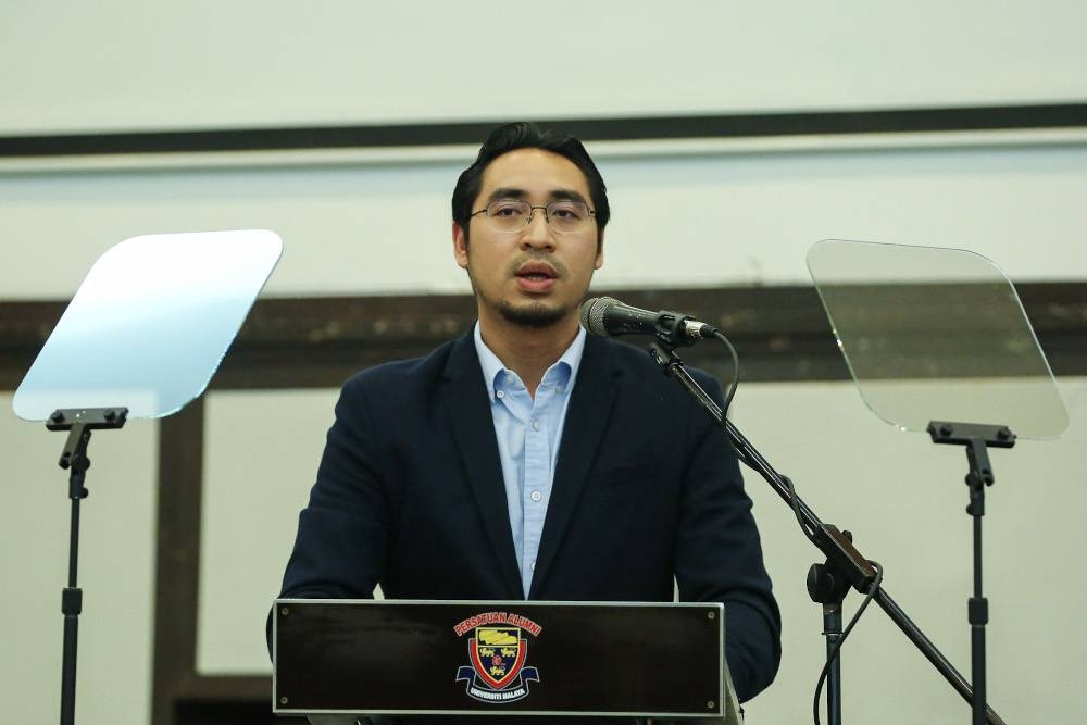 有网民翻出前朝国盟政府批准周杰伦演唱会日期时，袁怀绍（图）是时任副部长。-Yusof Mat Isa摄-