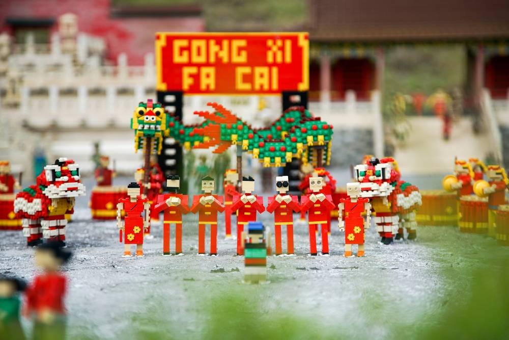 你还可通过打造属于自己的独特版本乐高兔子,以迎接兔年的到来。-大马乐高乐园供图-