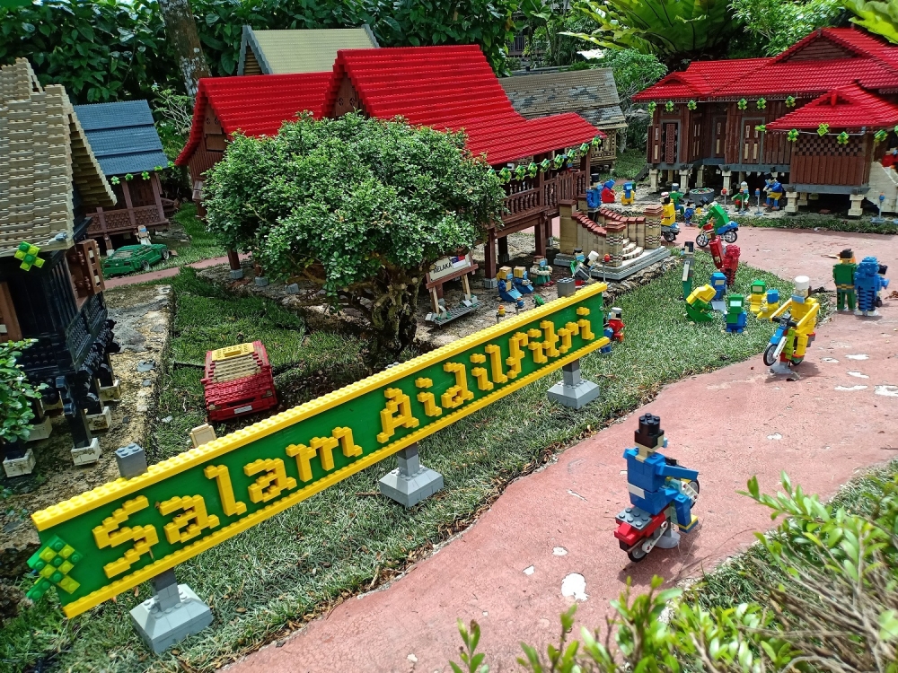 大马乐高乐园度假村里的MINILAND Aidilfitri Hunt。-大马乐高提供-