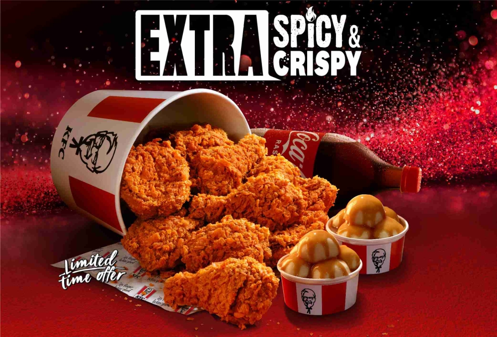 为了让大家能与自己的亲朋好友一起享用美食,KFC也推出10块装套餐(内附2个大份薯泥和1.5公升汽水)。-大马KFC提供-