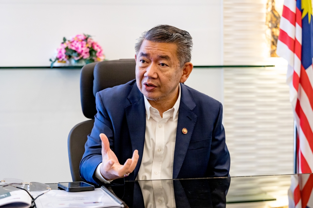 沙拉胡丁指出，国内贸易及生活成本部至今并未接获酷玩乐团演唱会“黄牛票”的投报。-Firdaus Latif摄-