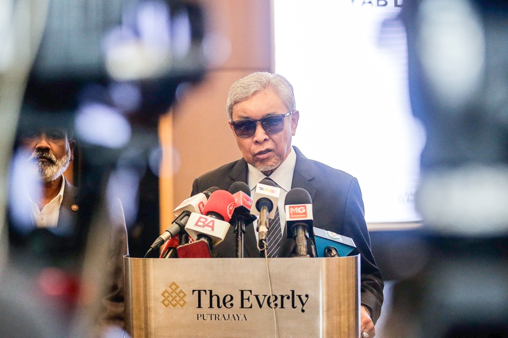 阿末扎希保证，马华及国大党在来临的6州选举中有上阵的机会。-SAYUTI ZAINUDIN摄-
