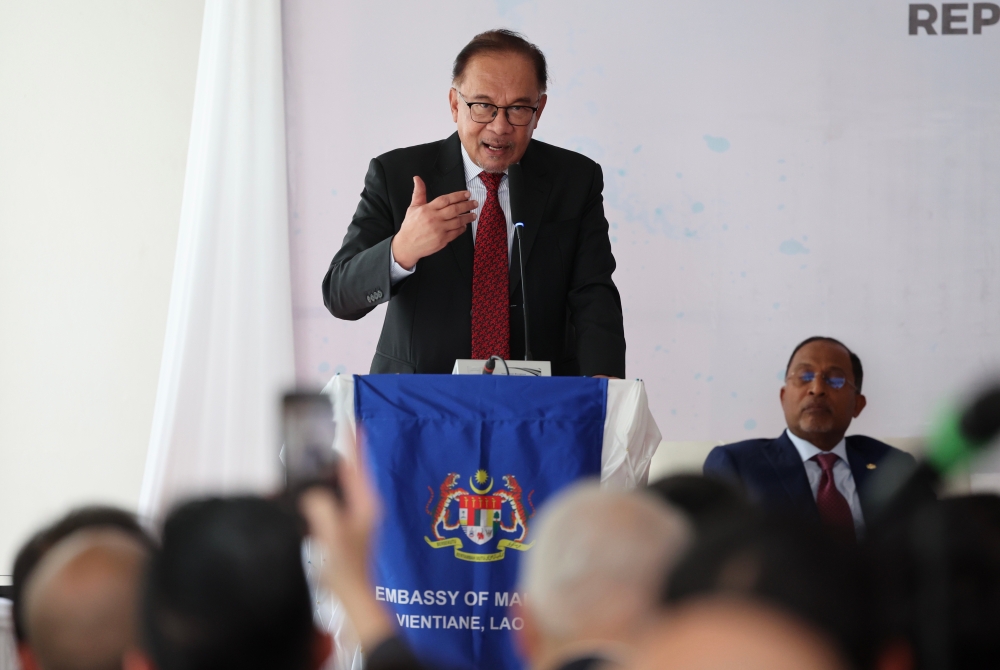 安华说，大马政府有信心能为国人伸张正义。-马新社-