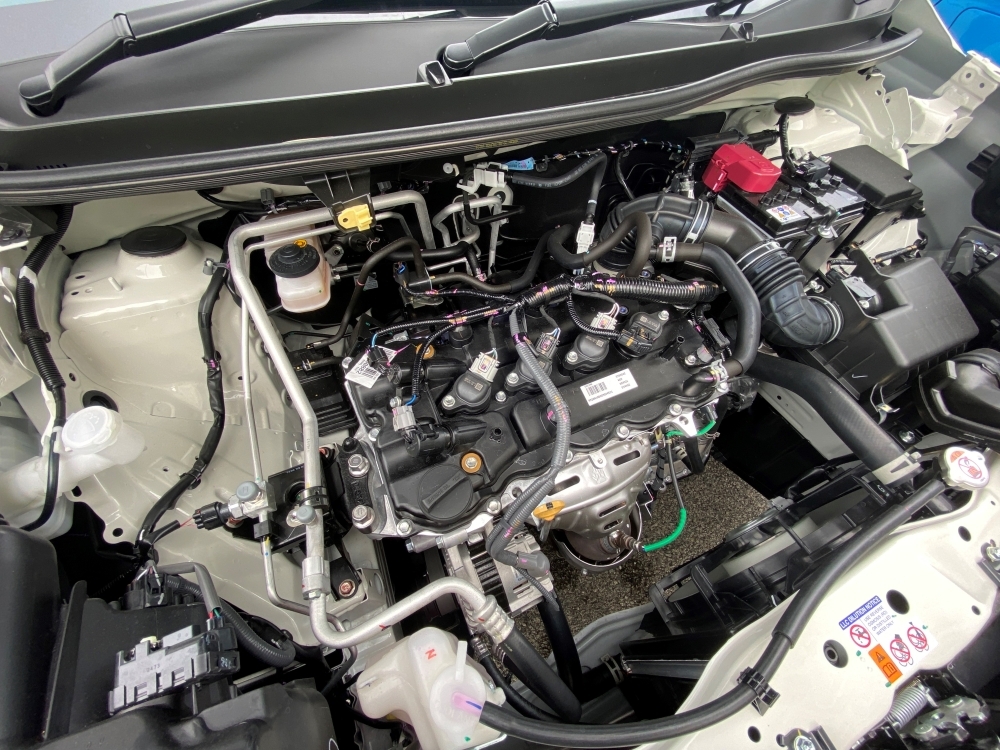 Perodua Alza配备了熟悉的1.5 升燃油引擎,具有约105马力和138Nm的扭矩。-Amirul Hazm摄-