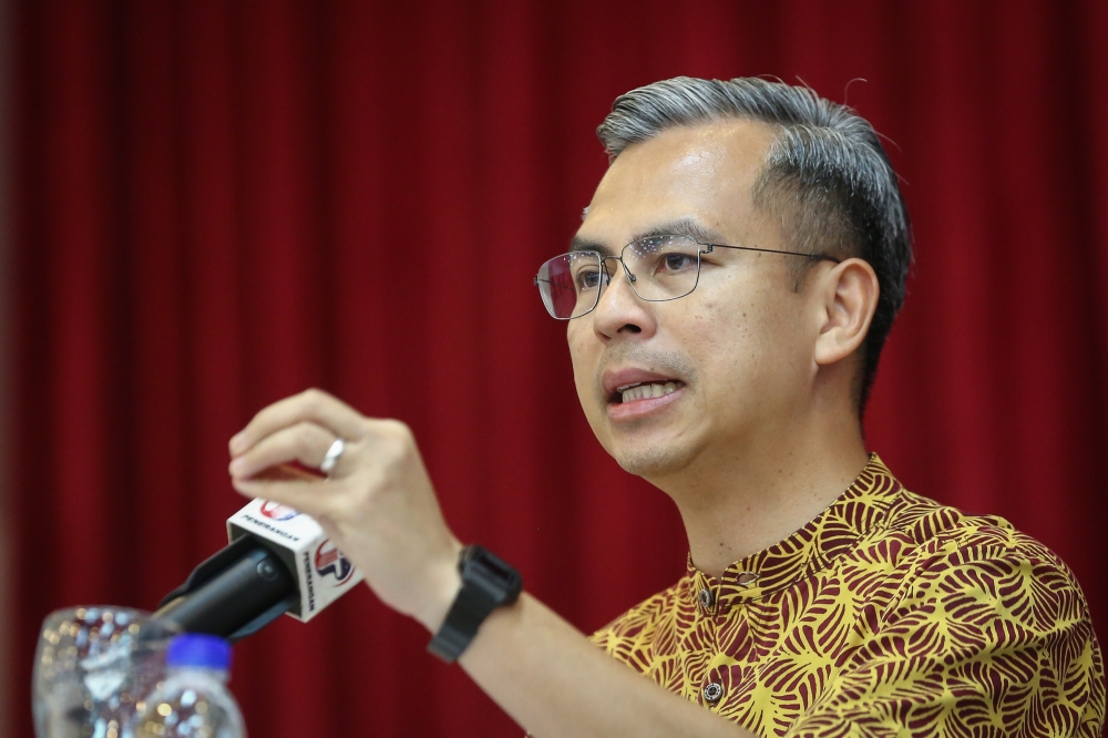 法米重申，不能利用3R课题作为自身政治利益。-Yusof Mat Isa摄-