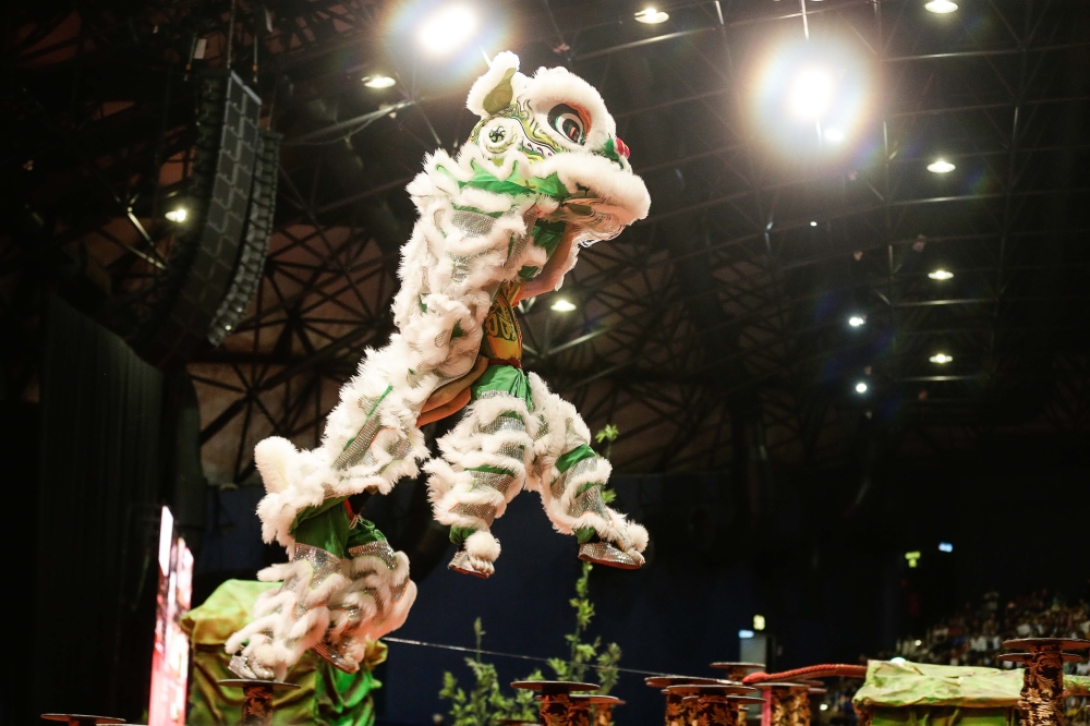 占主场优势兼2019年全国冠军雪兰莪双溪威群乐体育会舞出9.64高分，只可惜最后不敌略胜一筹的新加坡艺威体育会B队饮恨居亚。-Sayuti Zainudin摄-