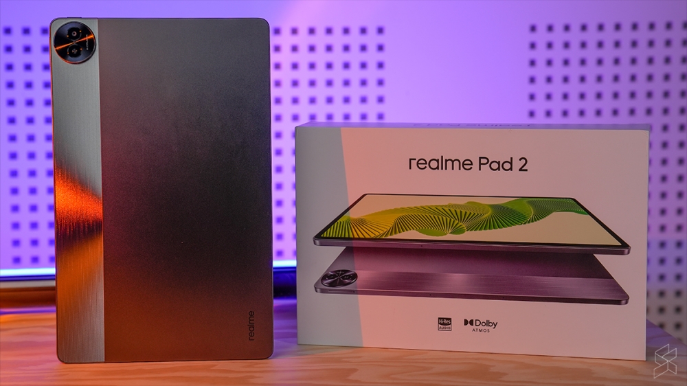 Realme推出新款平板电脑Realme Pad 2。-图摘自Soya Cincau-