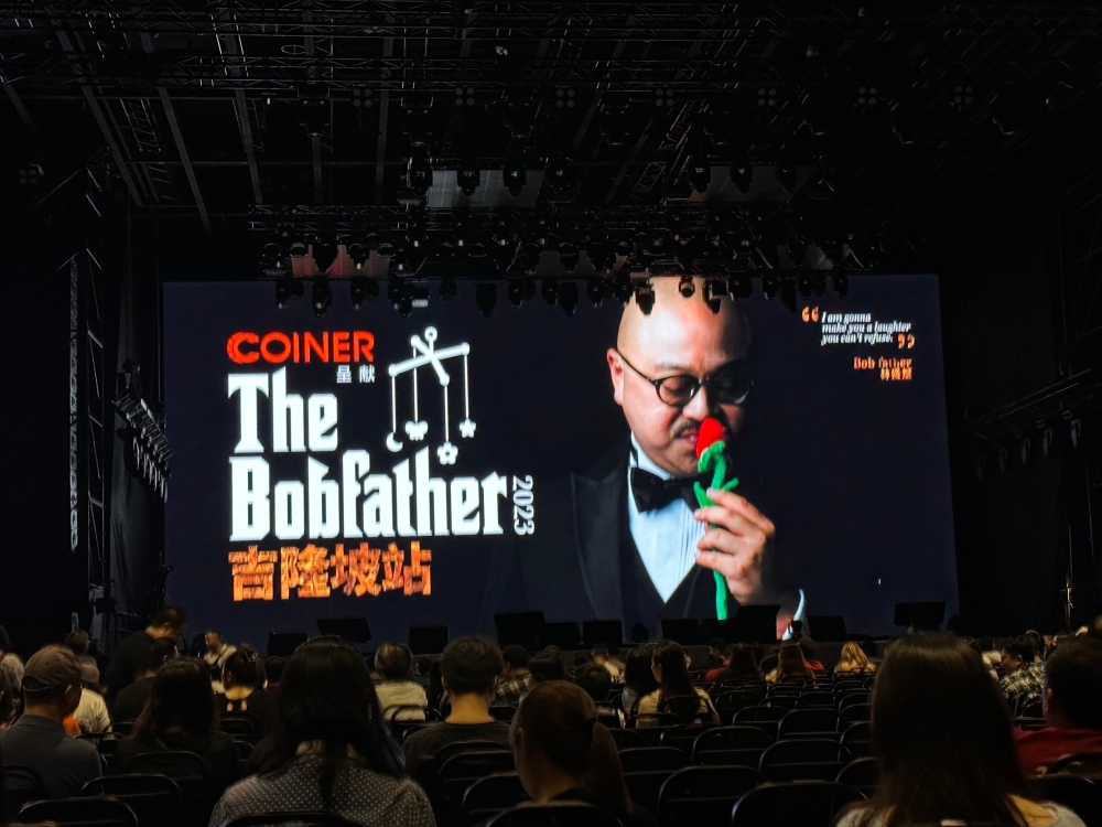 距离上次来买已是7年前,阿Bob带着“The Bobfather 2023”降临大马! -方贝欣摄-