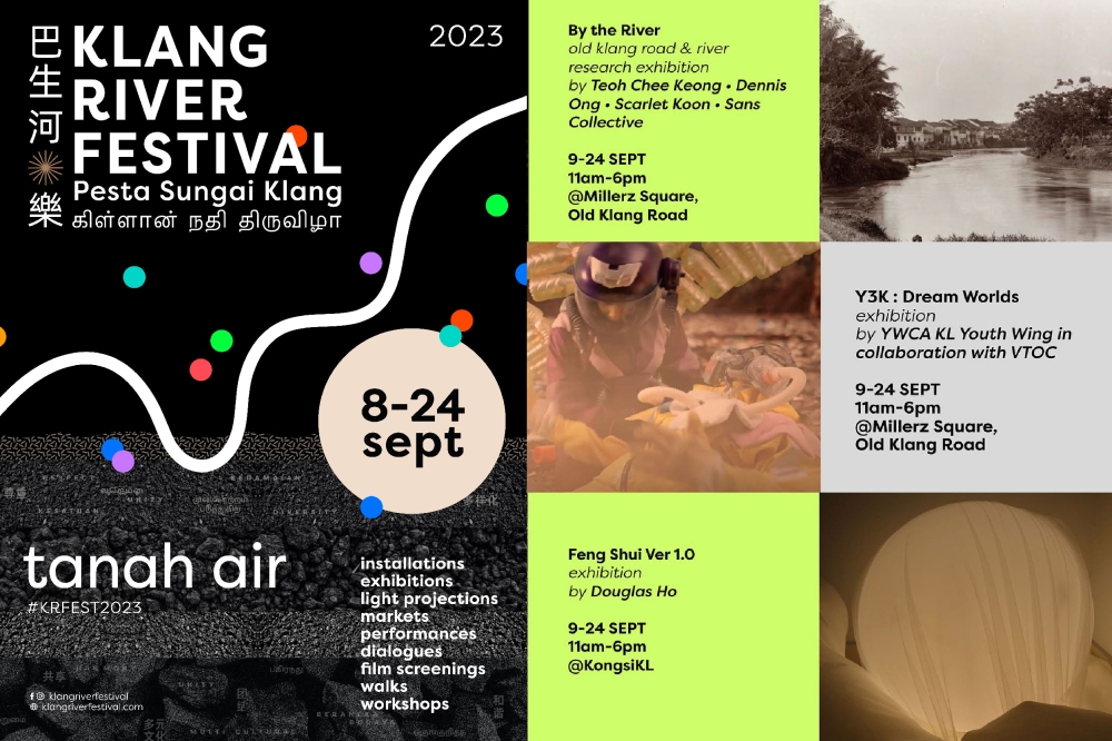 此文化节的活动非常多元和精彩，包括7场专题演讲、播放5部影片、8个主题特展、12场工作坊等。-KongsiKL提供/摘自巴生河•乐！文化节的脸书/精彩大马制图-