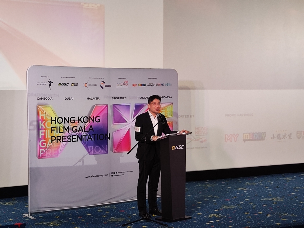李湘原表示:“香港特别行政区政府一直不遗馀力,推动香港的文化创意产业,将香港发展成中外文化艺术交流中心。”-刘家仪摄-