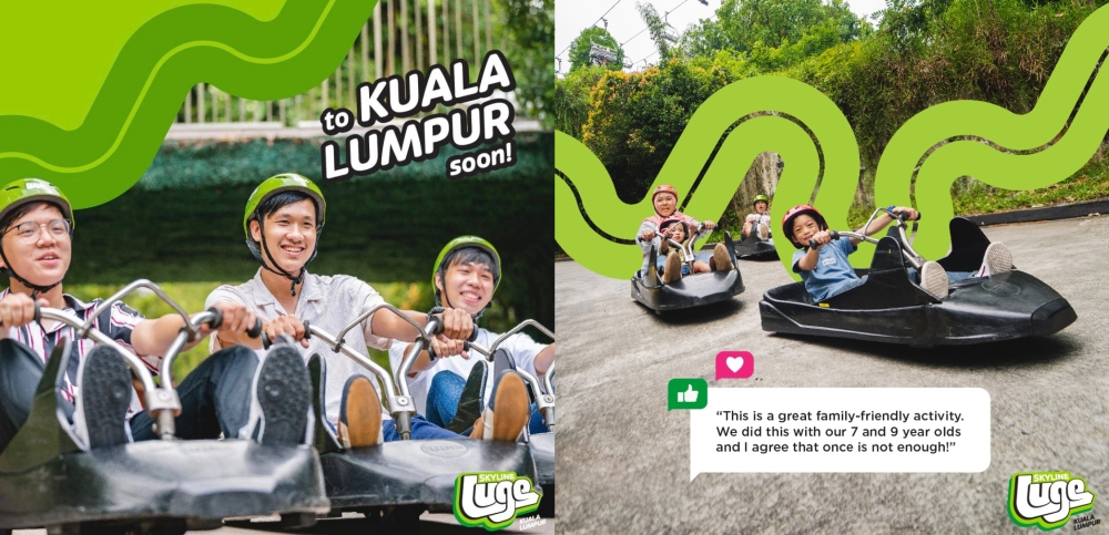 -图摘自Skyline Luge Kuala Lumpur脸书-