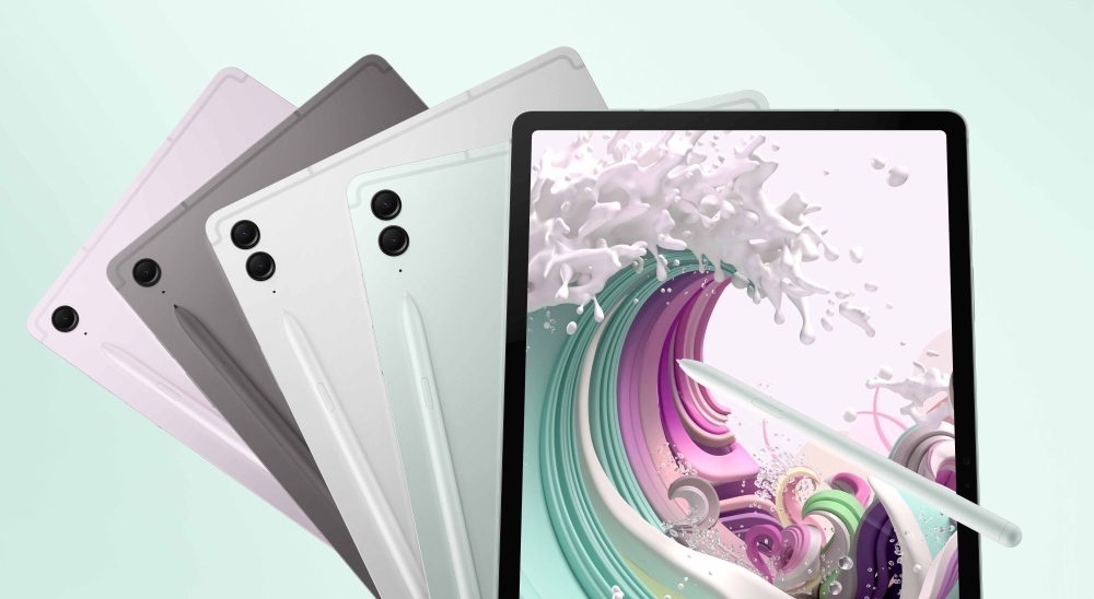 三星Galaxy Tab S9 FE系列有两款机型，分为WiFi版本和5G版本。-图摘自Soya Cincau-