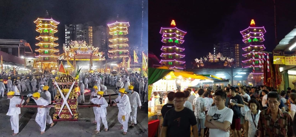 安邦南天宫的九皇爷诞每年都吸引着成千上万的善众前来膜拜，以祈求平安健康。-图摘自九皇爺安邦南天宮脸书-