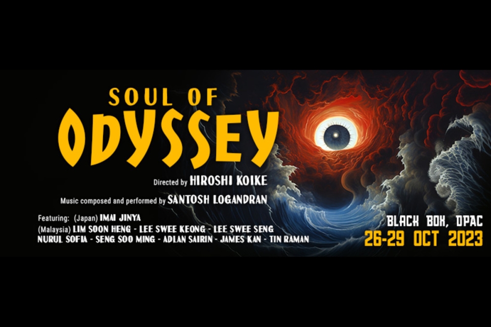 国际舞台剧“奥德赛之魂”于10月26日至10月29日在DPAC登场。-吉隆坡莎士比亚演员剧团提供-