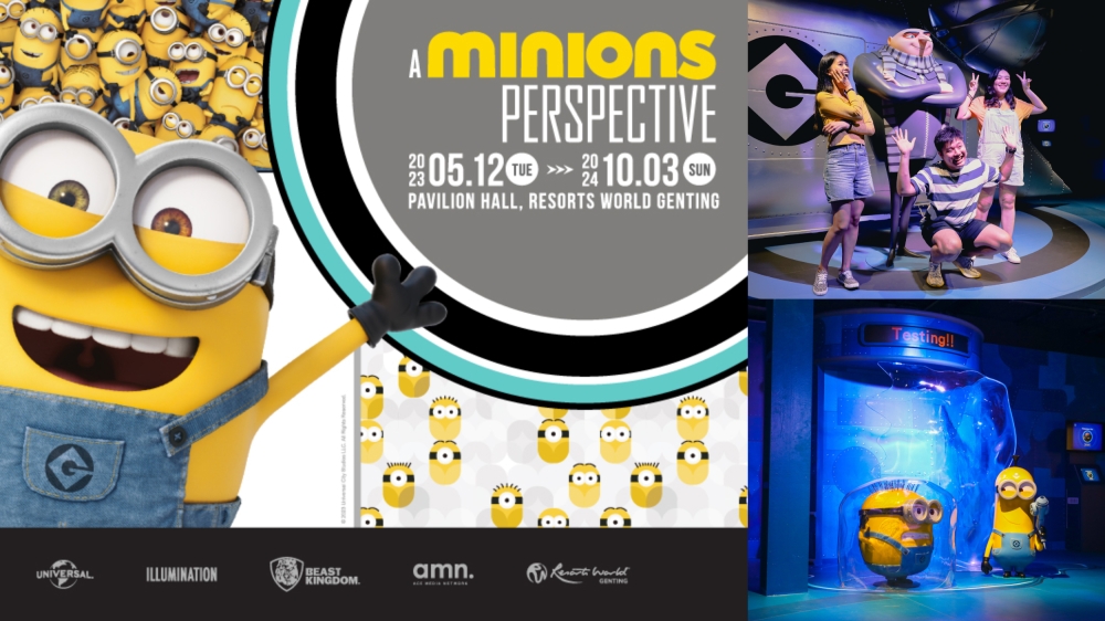 如果你喜欢小小兵，千万别错过“A Minion’s Perspecticve”特展！-图摘自klook网站-