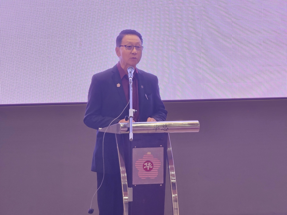 杨有为说,以一个字概述过去每一年的国情,可说是深具意义的一项“民意文化”活动。-甘安琪摄-