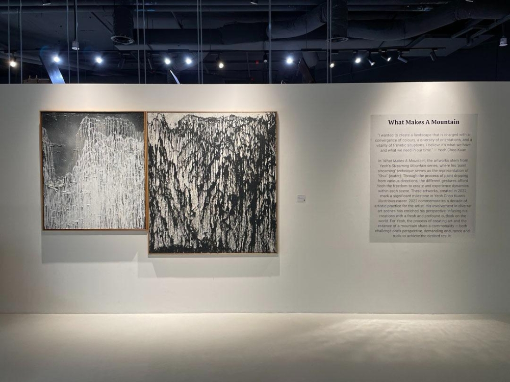 喜欢看画展的朋友,可以到诚品生活吉隆坡欣赏杨子宽的作品。-杨子宽提供-