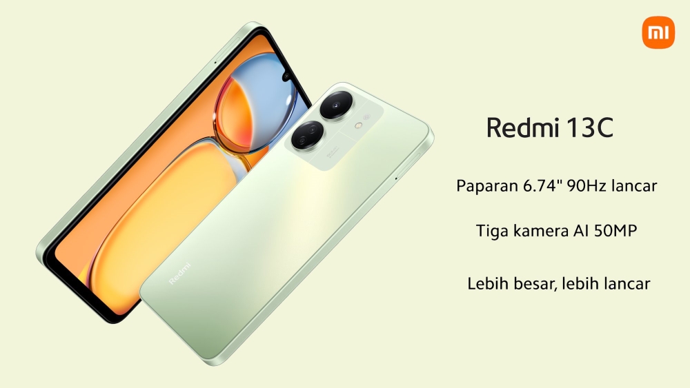 Redmi 13C: This sub-RM500 smartphone comes with a screen bigger than even  the iPhone 15 Plus - SoyaCincau