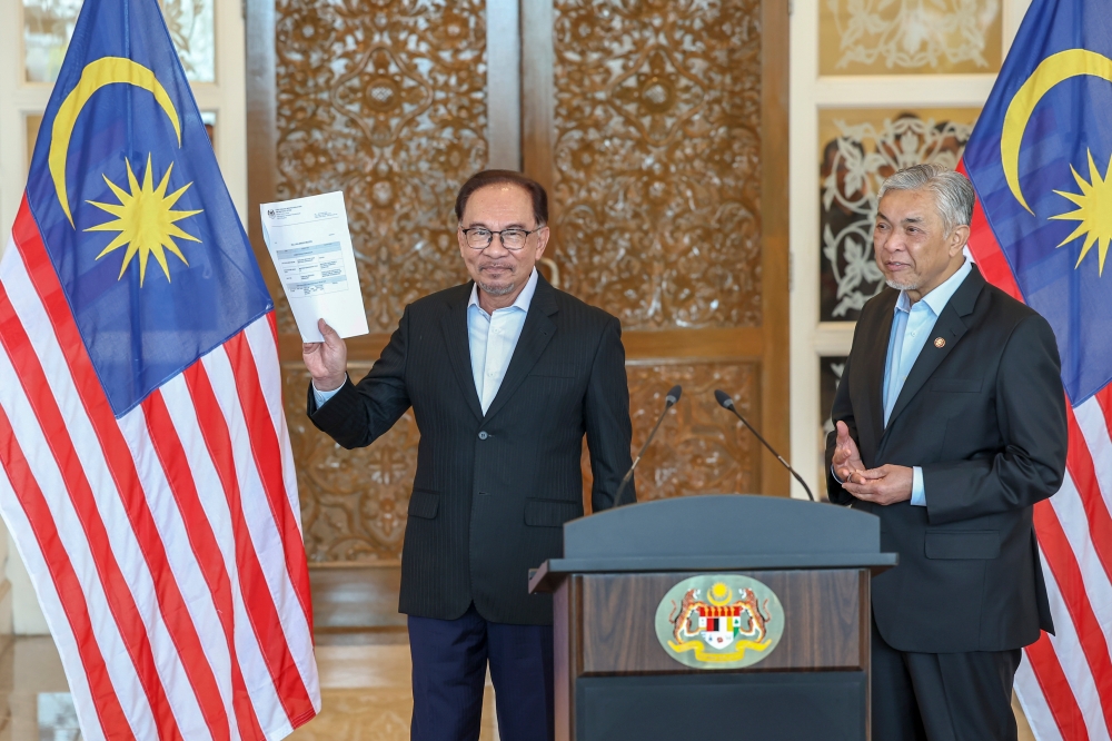 安华说，内阁改组旨在顺应时局和调整当前的需求。-马新社-