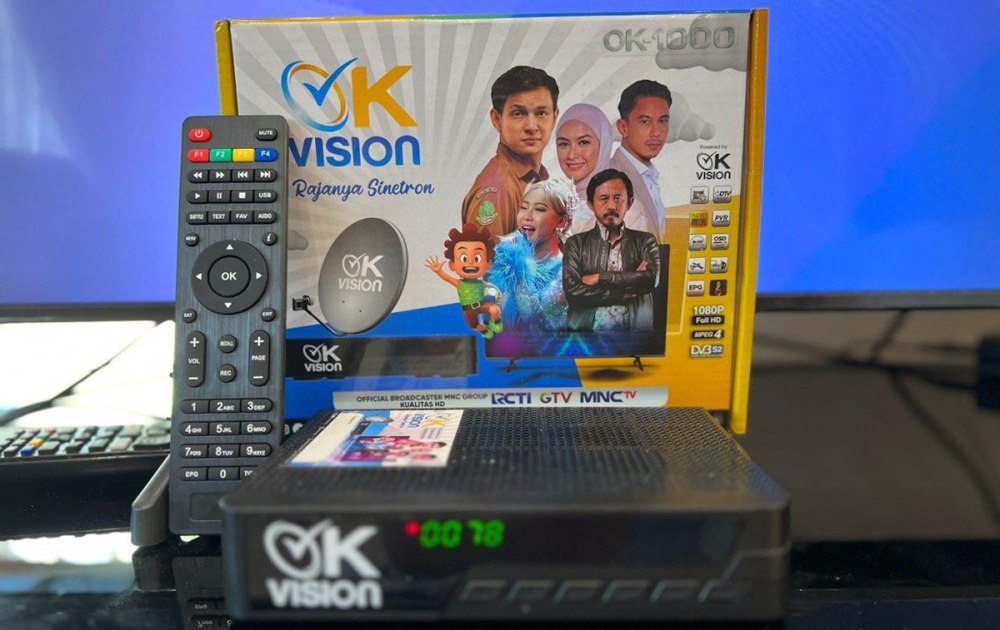 我国的卫星电视市场迎来了新的竞争对手——OK Vision。-图摘自Soya Cincau-