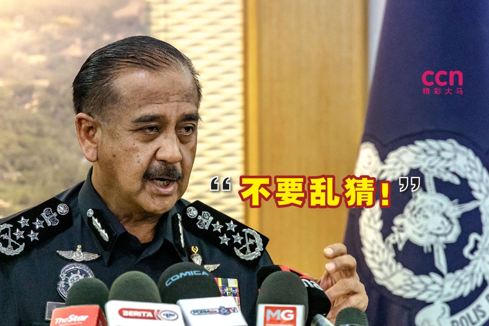 拉扎鲁丁呼吁民众不要胡乱猜测倪可汉住家起火案。-Firdaus Latif摄-