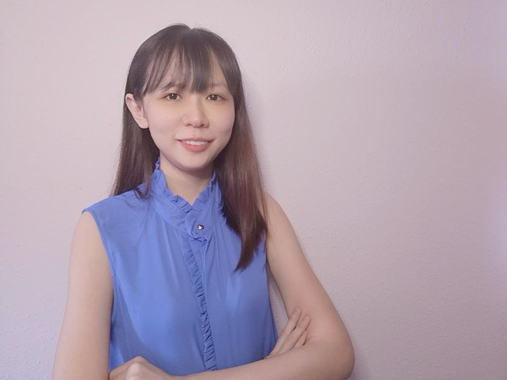 钟惠婷表示：“我们可以用天然的植物精油来帮我们放松心情和舒缓压力。”-钟惠婷提供-